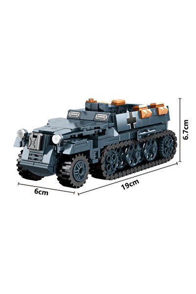 Choice5 406 قطعة من جنود الجيش العسكري في الحرب العالمية الثانية، نموذج دبابة...