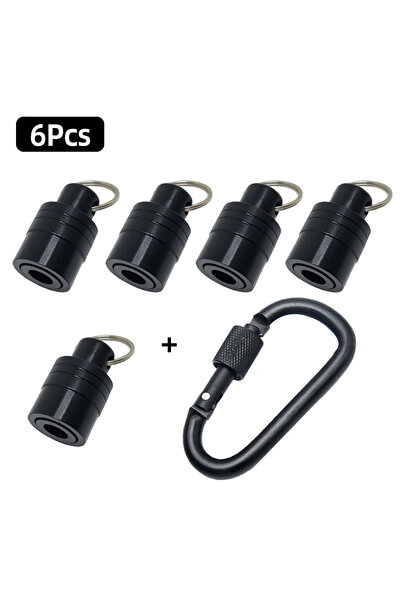 Choice5 6 قطع حامل لقم الثقب SDS Plus، سلسلة مفاتيح مفاتيح، محول ساق SDS، قضي...