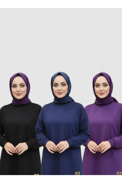 Bala Giyim 3-Piece Two Thread Women's Tunic