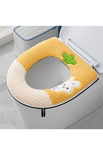 Choice4 غطاء مرحاض جديد برسومات كرتونية من هوانغسي هوم، بالإضافة إلى غطاء مقع...