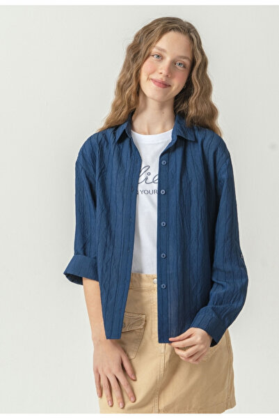 ALG طقم تي شيرت منسوج للفتيات مكون من قطعتين