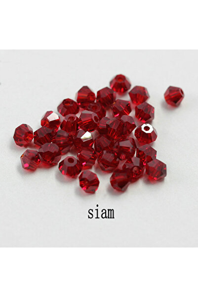 Choice21 4mm buy 1 get 1 free siam Buy 1 And Get 1 Free 4mm Shiny Crystal Bea...