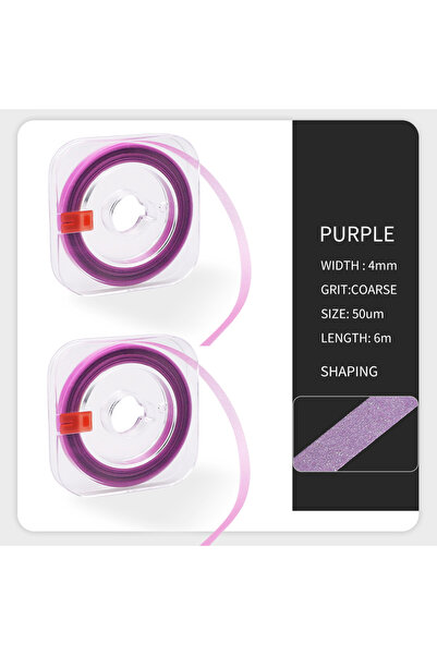 Choice3 purple 1Roll Dental Polishing Strip 4mm Width 6m Length Resin Teeth G...