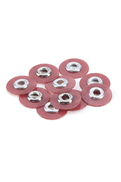 choice2 أقراص تلميع خشنة 9.5 مم، 10 قطع، لتلميع الأسنان، مناسبة للمواد المركب...