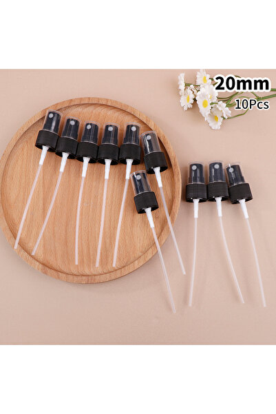 Choice8 10 قطع من رؤوس بخاخات العطور المحمولة السوداء مقاس 20 مم، بديلة لرؤوس...