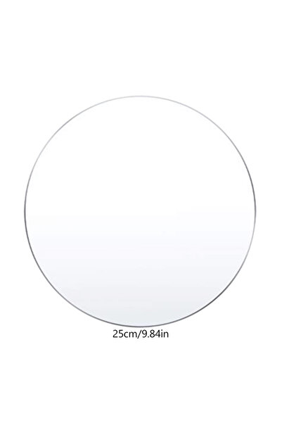 Choice 1pcs 10inch 4 Sizes Round Acrylic Cake Discs Boards Topper Reusable Pe...