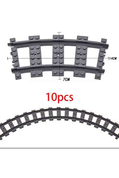 Choice5 A216-10 قطع من مسارات بناء محطة قطار المدينة، تتضمن إشارات مرور، وجسر...