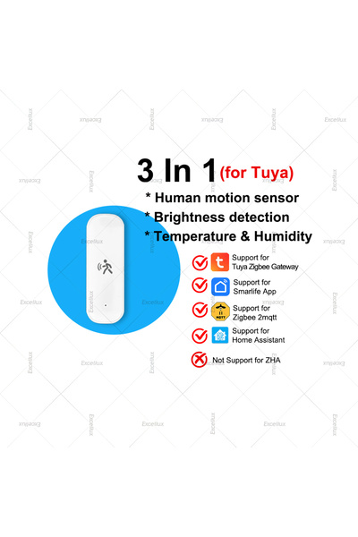 Choice3 مستشعر حركة بشري راداري ثلاثي الوظائف من تويا، بتقنية زيجبي 3.0 و10 ج...