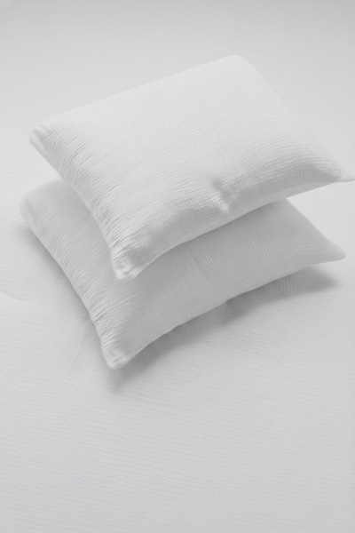 Bürümcük Muslin 2-Piece Baby & Kids Pillowcase Set 35x45 cm, 100% Natural Cotton,Anti-Sweat,Soft