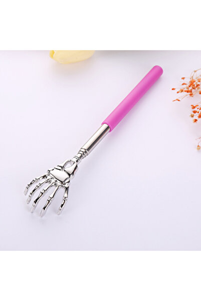 Choice4 pink Stainless Steel Back Scratcher Telesco Claw for Back Scraper Mas...