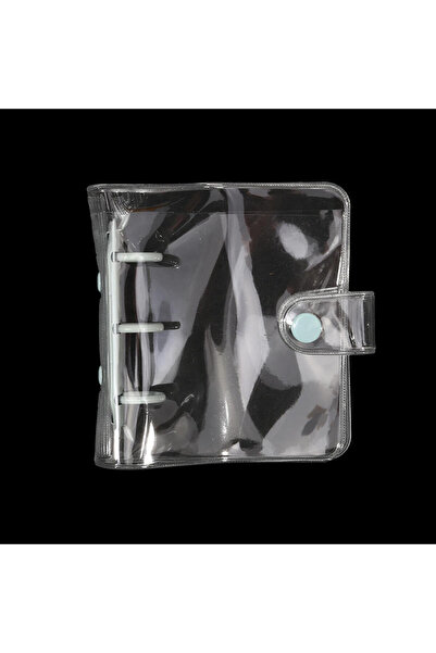 Choice5 Grey blue shell Creative Cute Transparent Mini Loose-leaf Hand Book S...