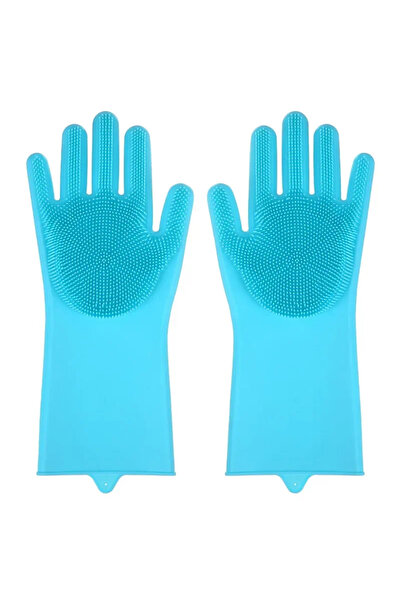 Choice1 قفازات تنظيف الحيوانات الأليفة الزرقاء، قفازات شامبو استحمام الكلاب و...