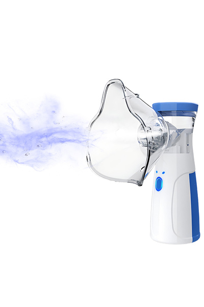 Choice جهاز استنشاق محمول باليد من أوتليان، أزرق اللون، مزود ببخاخ شبكي صامت،...