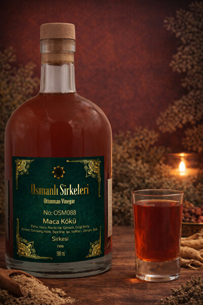 osmanlı sirkeleri OSM 088 MACA KÖKÜ’LÜ KARIŞIM SİRKESİ