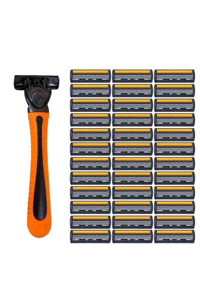 Choice4 ماكينة حلاقة بمقبض واحد، 36 شفرة، حقيبة تخزين ثلاثية الطبقات، ماكينة ...