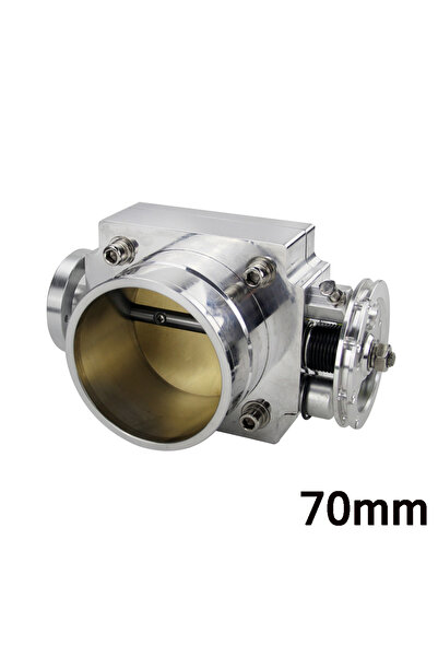 Choice9 70MM SILVER WLR - NEW 65MM 70MM 80MM 90MM THROTTLE BODY PERFORMANCE I...