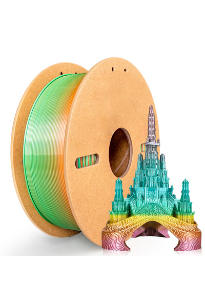 Choice1 Macaron Series 1KG Silk Rainbow PLA Filament 1.75mm 500g/1KG Spool Sh...