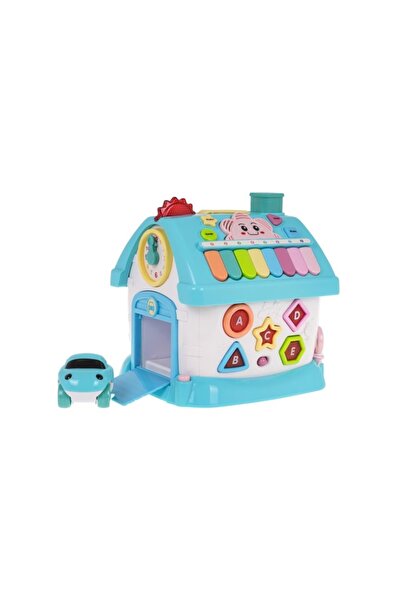 OEM Căsuță educativă și interactivă 8 în 1 pentru copii - Albastră