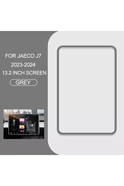 choice2 واقي حواف شاشة رمادي من البولي يوريثان لسيارة شيري جايكو 7 J7 J8 phev...