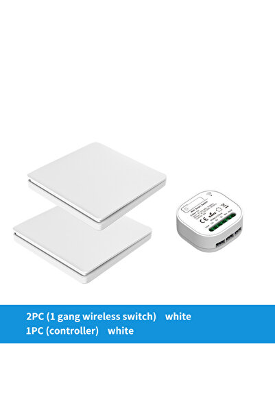 Choice3 مفتاح تحكم لاسلكي ذكي من نوع تويا، أبيض، أحادي المخرج، ثنائي المخرج، ...