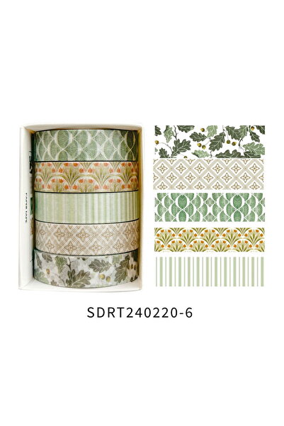 Choice6 S 6 Hand Account Tape Set Decorative Material Hand Account Tape, Wash...