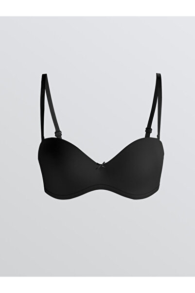 LC Waikiki Sutien negru fără sârmă fără burete fără bretele