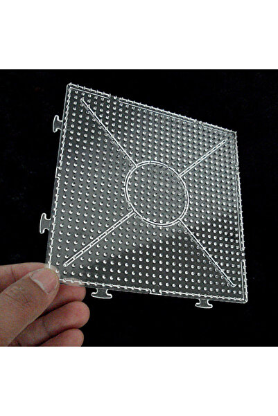Choice7 لوحة مربعة 5 مم من خرز هاما، لوحة تثبيت شفافة، قالب، فن البكسل، أحجية...