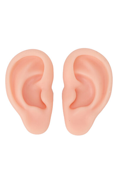 Choice Light complexion 1 Pair Silicone Ear Model Soft Flexible Simulation Ea...
