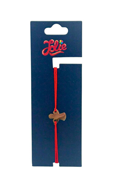 OEM Silver stainless steel bracelet with red string for children, Ingeras mod...