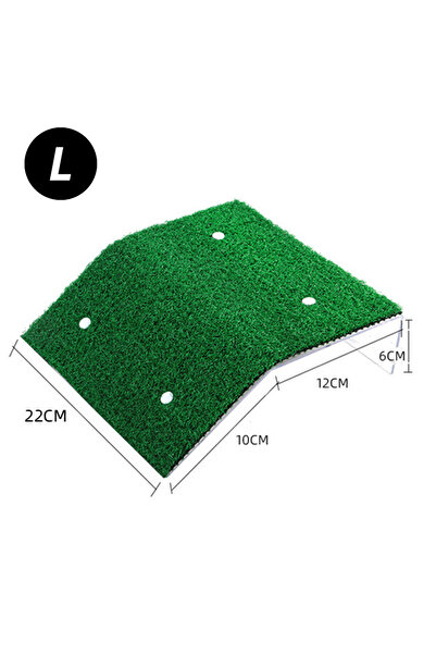 choice2 L S/M/L Size Turtle Platform Float Decoration Terraces Grass Ramp Rep...