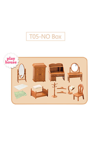choice2 T05 Dollhouse Miniature Accessories 1/12 Forest Family Home Furniture...