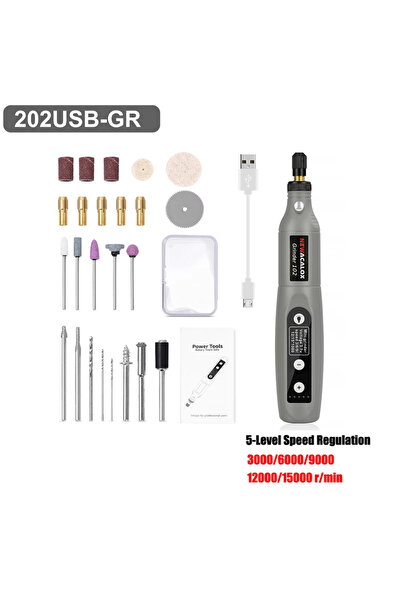 Choice3 قلم نقش لاسلكي صغير قابل لإعادة الشحن من نيوكالوكس، موديل 202USB-GR، ...