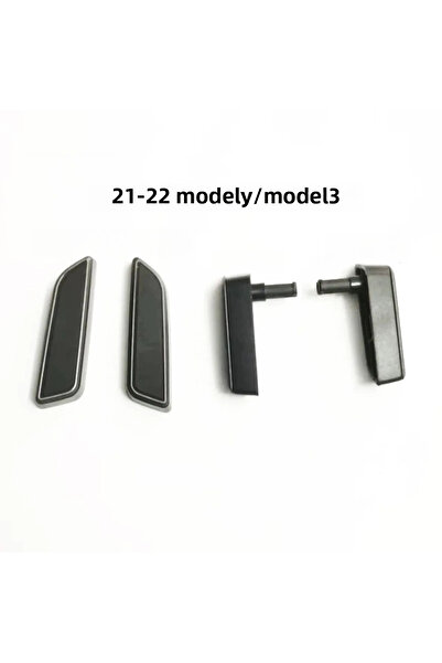 Choice4 4 قطع لضبط مسند ظهر مقعد السائق والراكب الأمامي لسيارة تسلا موديل 3/Y...