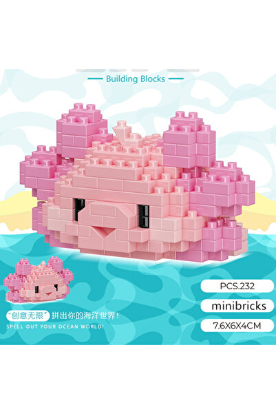 Choice5 مجموعة بناء حيوانات بحرية لطيفة جديدة، 232 قطعة، في حقيبة OPP: سلاحف،...