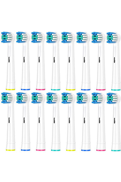 Choice28 16pcs White Replacement Toothbrush Heads Compatible with Oral B Prof...