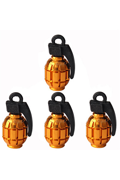 Choice1 Gold AUTCOAT 4Pcs/Set Universal Car Truck Motocycle Wheel Tyre Valve ...