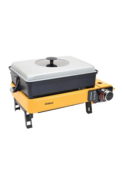NURGAZ NG 500 PORTATİF GAZLI BARBEKÜ VE PİŞİRME SETİ