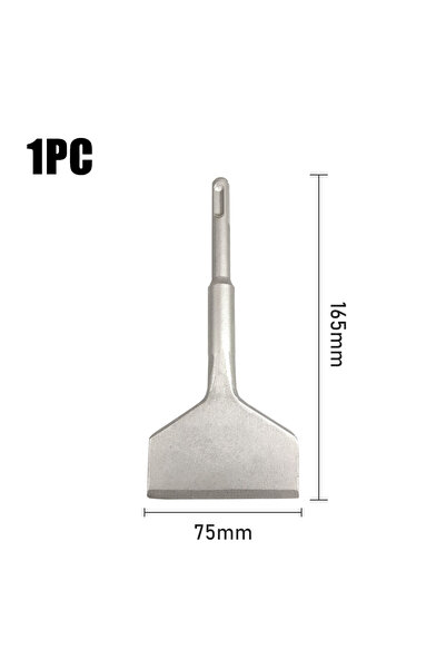 Choice6 B 10X165X75 Plus 5PC SDS PLUS مجرفة بلاط ذات ساق مستديرة، مطرقة كهربا...
