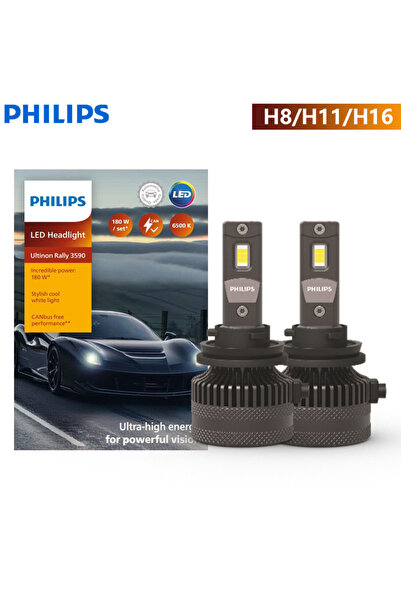 Choice مصباح أمامي للسيارة من فيليبس H11، طراز فيليبس ألتينون رالي 3590 LED، ...