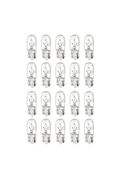 Choice3 20pcs White Car LED T10 W5W Canbus Glass COB 6000k Reading Dome Lamp ...