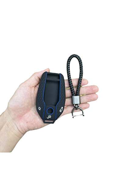 Choice3 black blue b Silicone Car Key Cover Case for BMW G30 G12 G11 G32 G31 ...