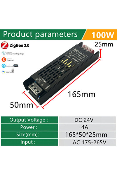 Choice1 CCT Version DC24V 100W DC 24V LED Power Supply AC175-265V Dimmer Tran...