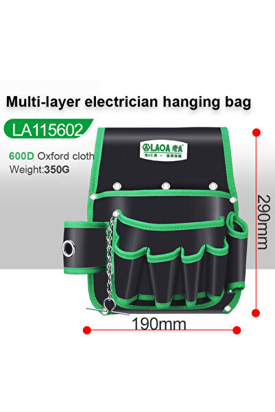 Choice8 LA115602 hanging LAOA Multi-function Storage Bag Oxford Cloth Waist P...