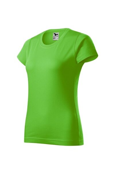Malfini Tricou damă, Basic 134, mărimea S, verde portocaliu