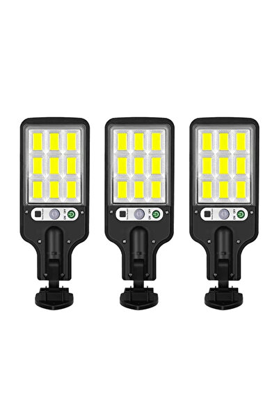choice2 108cob-3PCS 1/2/3/4 PCS مصابيح شمسية خارجية مزودة بمستشعر، مصابيح شوا...