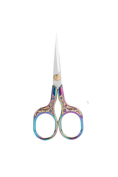 Choice3 Colors 1PC Stainless Steel Vintage Scissors Sewing Fabric Cutter Embr...