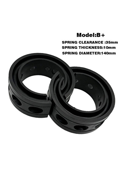 Choice1 2pc B plus 2pc New Style Universal Car Shk Absorber Gel Spring Suspen...