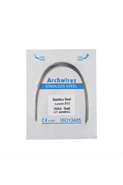 Choice8 12 Lower PIORPOY 10Pcs Dental Stainless Steel Wire Round/Rectangular ...