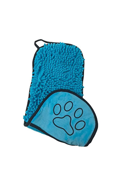 Choice1 منشفة زرقاء ماصة للقطط، منشفة استحمام للكلاب، بطانية شعر ذهبية، كبيرة...