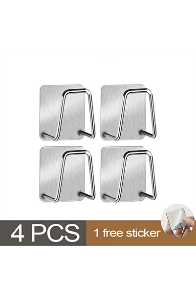 Choice 4pcs-sliver Kitchen 304Stainless Steel Sink Shelf Sponges Storage Hold...